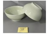 Yellow Color-Glaze Porcelain Serving Bowl