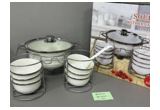 Glazed Reinforced Porcelain Dinnerware Set