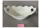 Glazed Reinforced Porcelain Serving Dish