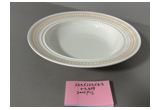 Decorated Oval Porcelain Serving Plate