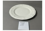 Glazed Round Reinforced Porcelain Dinner Plate