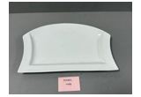 Glazed Oval Reinforced Porcelain Serving Platter