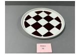 Printed Round Porcelain Dinner Plate