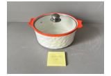 Yellow Color-Glaze Porcelain Serving Bowl