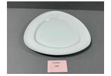 Glazed Round Reinforced Porcelain Serving Plate