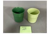 Green Color-Glaze Porcelain Cup
