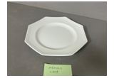 Glazed Round Reinforced Porcelain Dinner Plate