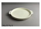 Round Porcelain Dinner Plate