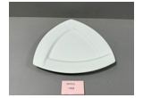 Glazed Round Reinforced Porcelain Serving Plate
