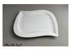 Round Reinforced Porcelain Dinner Plate