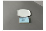 Glazed Round Reinforced Porcelain Dessert Plate