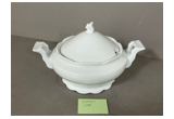 High-White Porcelain Cup with Spoon