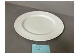 Glazed Round Reinforced Porcelain Dinner Plate