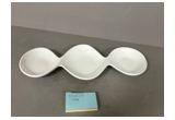 Glazed Oval Reinforced Porcelain Serving Platter