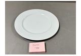 Glazed Round Reinforced Porcelain Dinner Plate
