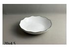 Round Reinforced Porcelain Dish